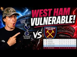 WEST HAM BACK IN THE DROP ZONE! Spurs BATTER Aston Villa 😱