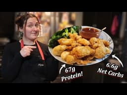 Crispy Low Carb Sweet & Sour Chicken | High Protein Dinner