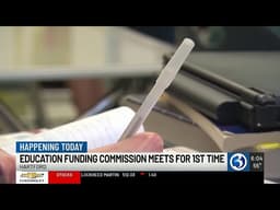 VIDEO: Education funding commission meets for first time in Hartford