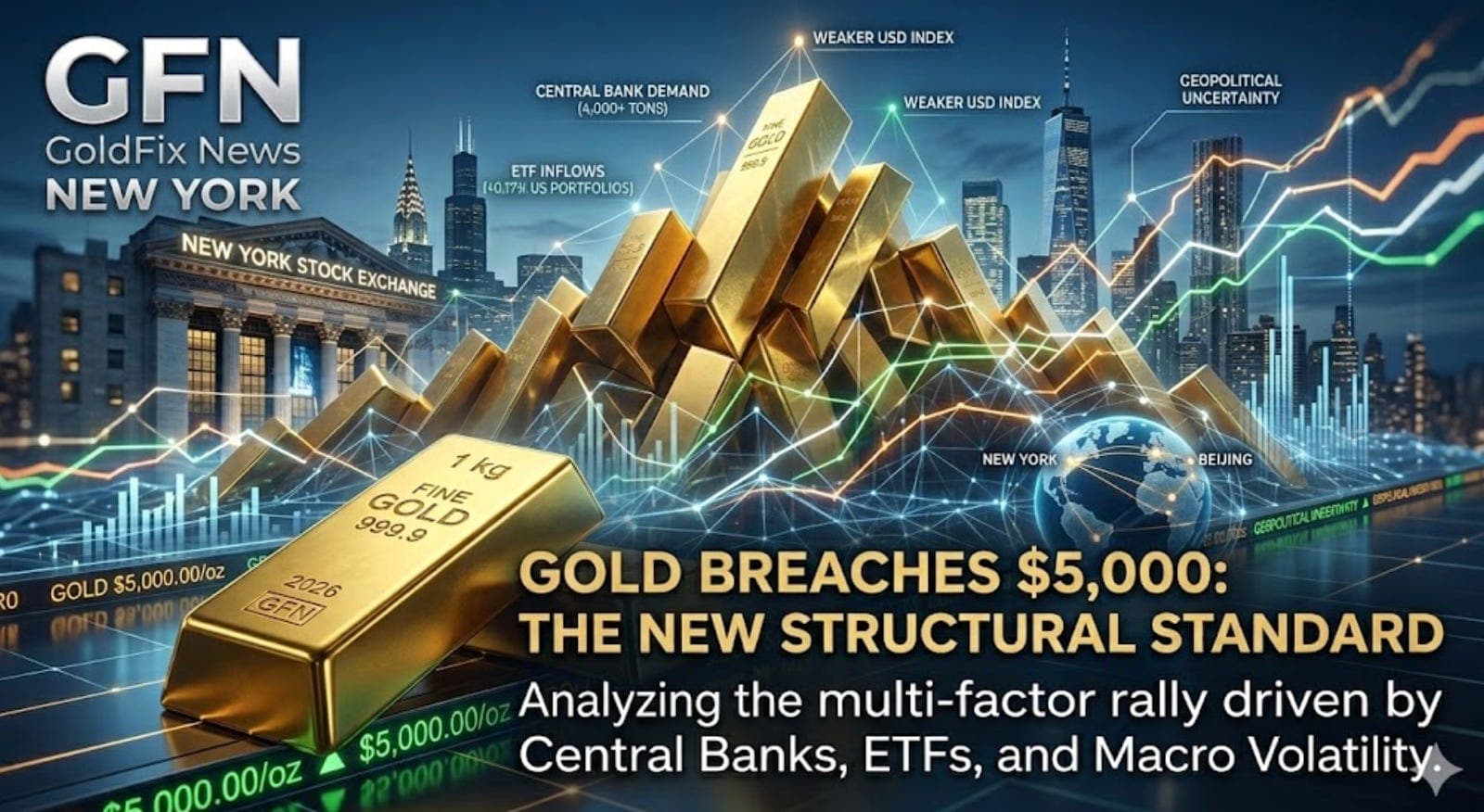 The Golden Era: Surpassing $5,000 as Retail and Central Banks Align