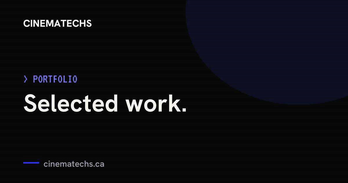 AI Film in Toronto — Cinematic AI Film & Virtual Production