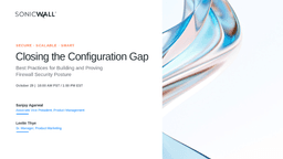 Best Practices for Building and Proving Firewall Security Posture