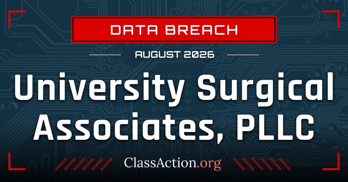 University Surgical Associates Data Breach Exposes SSNs