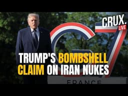 BREAKING LIVE | Trump Claims Iran Agreed To Never Have A Nuclear Weapon | Israel | Netanyahu
