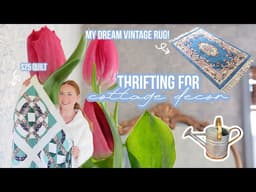 THRIFTING FOR COTTAGE DECOR 2026 | Thrifting + decorating our home! 🌷