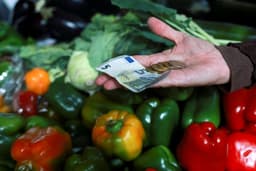 Euro bounces as decline in French bond yields cools debt jitters