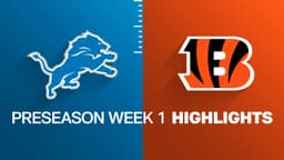 Lions vs. Bengals highlights | Preseason Week 1