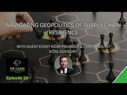 Navigating Geopolitics of Supply Chain Resilience