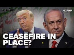 Trump CONFIRMS ceasefire still in place | House passes War Powers