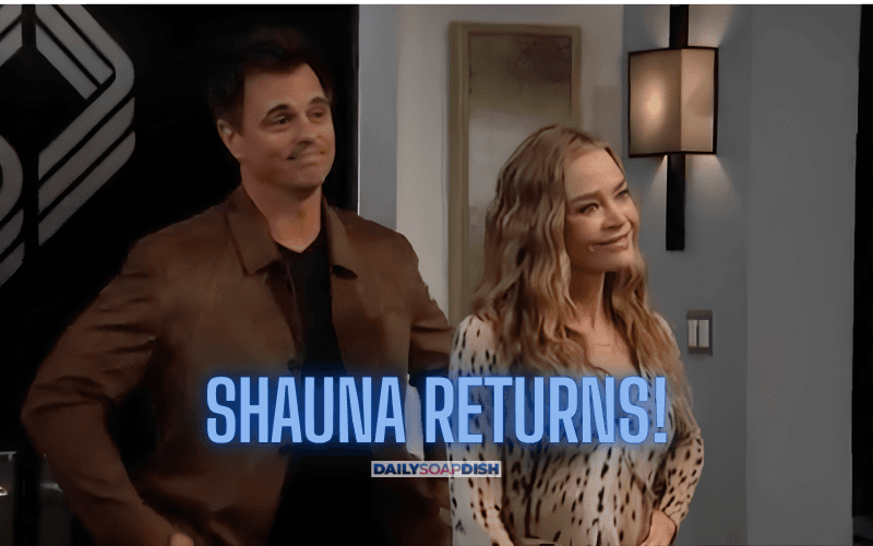 Denise Richards Returns to B&B After Four Years:  “It Feels Like I Never Left”