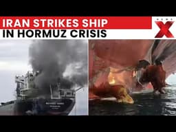 Shock Drone Attack In Hormuz! Iran Strikes Israeli Linked Ship In Hormuz Sparking Global Panic