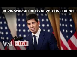 Watch: Kevin Warsh Holds First News Conference as Fed Chairman | WSJ