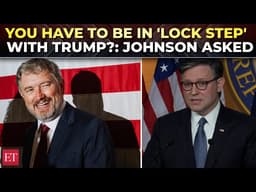 'Not surprised': Speaker Johnson addresses Massie fallout, hails Trump's 'most powerful' endorsement