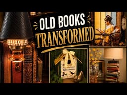 15 Unexpected Thrift Flips Using Old Books