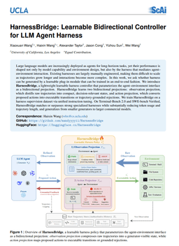 @CMHungSteven reposted: Must-read research of the week

▪️ HarnessBridge: Learnable Bidirectional Contro...