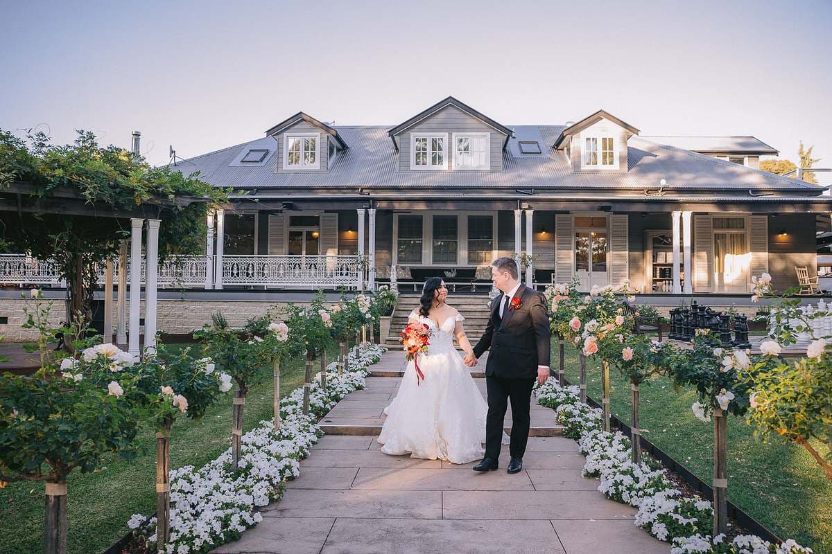 Shirley & Matt's Red & Black Velvet Wedding | Kalinya Estate