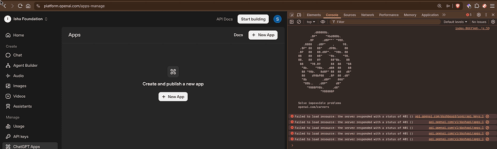 Our Apps from ChatGPT Apps dashboard have disappeared! - ChatGPT Apps SDK - OpenAI Developer Community