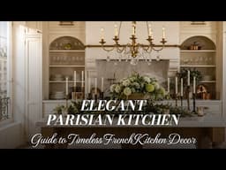 Timeless French Kitchen Decor