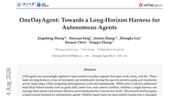 OneDayAgent: Towards a Long-Horizon Harness for Autonomous Agents