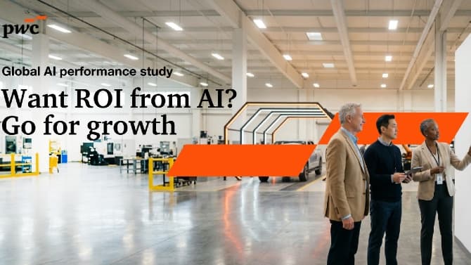 Three-quarters of AI’s economic gains are being captured by just 20% of companies – with the leading companies focused on growth, not just productivity | PwC
