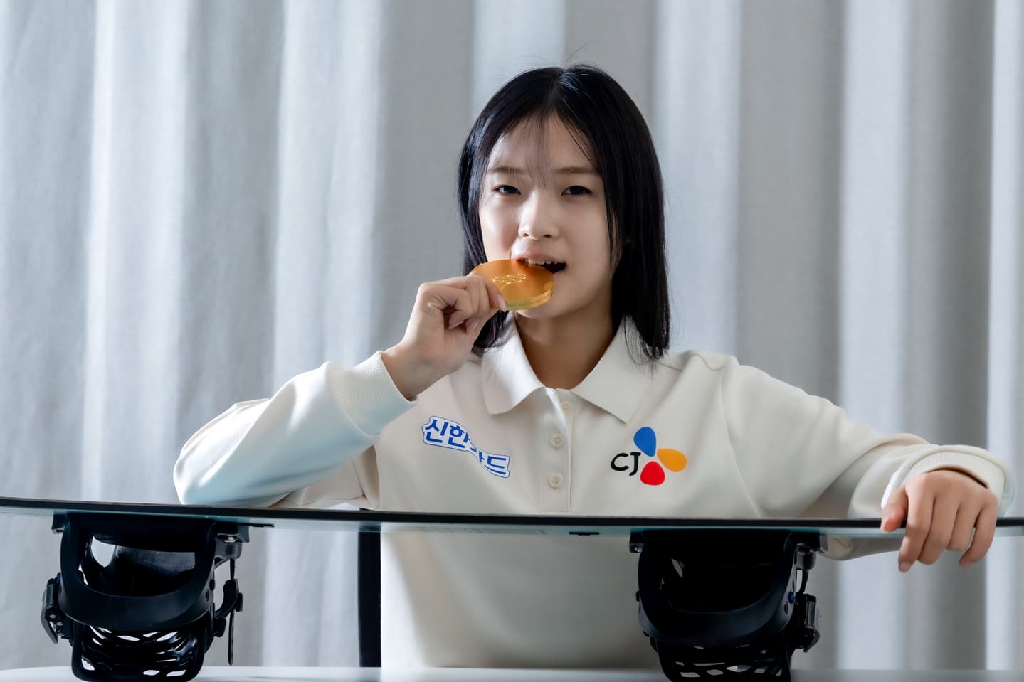 Full courage on halfpipe: Snowboard gold medalist Choi Ga-on looks back on Olympics, ahead to what's next