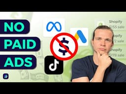 How to Run a Shopify Dropshipping Store Using FREE Organic Traffic (50%+ Profit Margins!)
