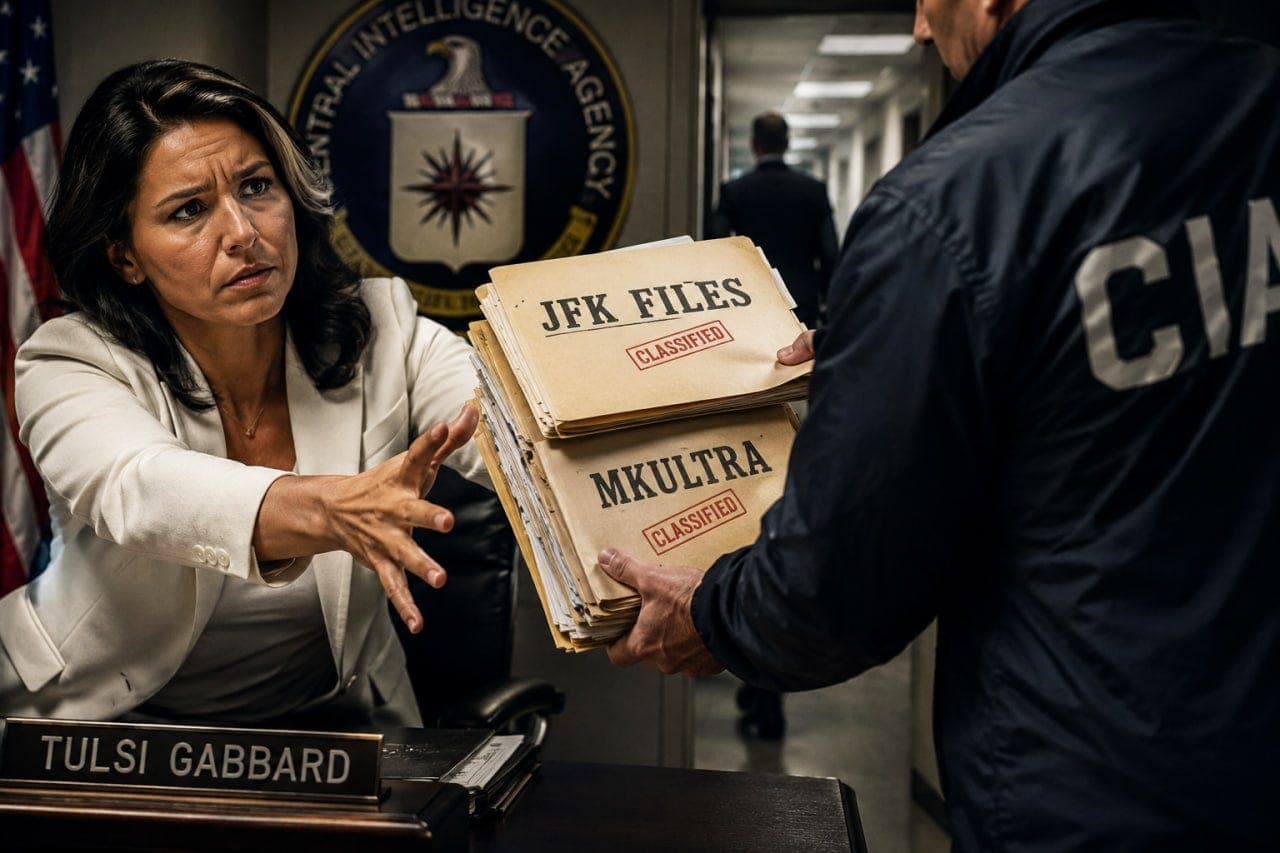 CIA Seized JFK, MKUltra Files Out From Under Tulsi Gabbard: Sources