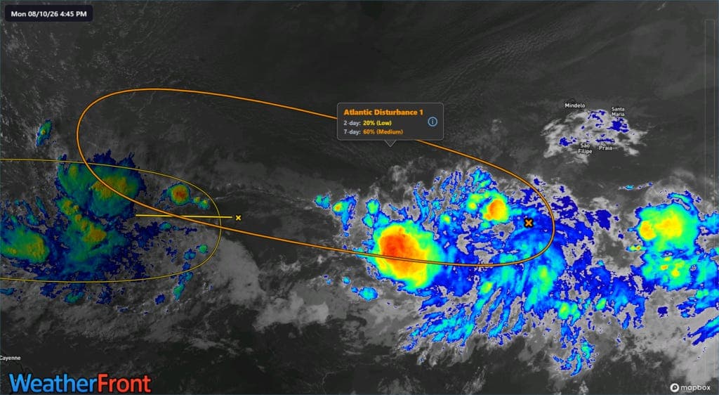 Atlantic development odds slowly increasing, and potential impacts from the Pacific's 93C in Hawaii are growing