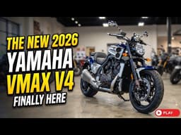 The New 2026 Yamaha VMAX V4 Is Finally Here — And It Looks Absolutely Insane!‼️🔥