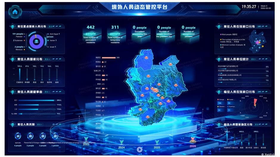 New Chinese surveillance leaves foreigners nowhere to hide