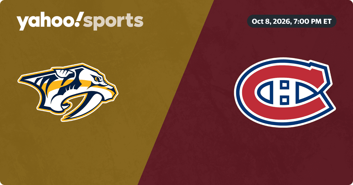Nashville Predators @ Montreal Canadiens