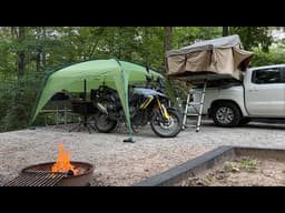 Eureka Tagalong Shelter Review | Great for Motorcycle Camping
