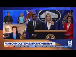 Pres. Trump FIRES AG Pam Bondi and Birthright Citizenship EO appears headed for defeat at SCOTUS