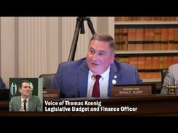 Rumpf Presses OLS on NJ’s Weak Surplus, Revenue Concerns and Economic Risks
