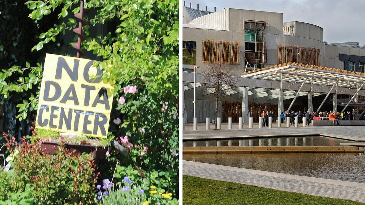 Scottish campaigns unite in protest, calling for AI data centre moratorium