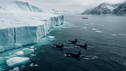 Greenland declares an emergency after repeated orca sightings near unstable ice shelves