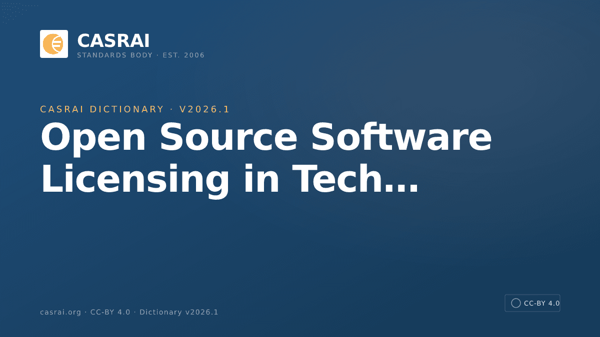 Open Source Software Licensing in Tech Transfer