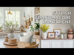 Grandmacore Done Right: How to Style Authentic Vintage Without Feeling Dated