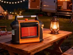 Portable Heater Outdoor Camping Tips for Cold Night Camping - TOJIRO