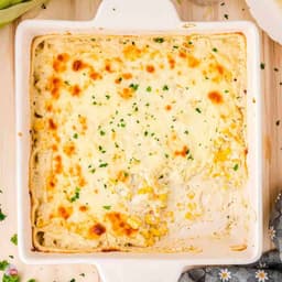 Cream Cheese Corn Casserole (Easy Thanksgiving Side)