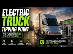 Electric Truck Tipping Point ⚡ The Future Of Freight Has Arrived