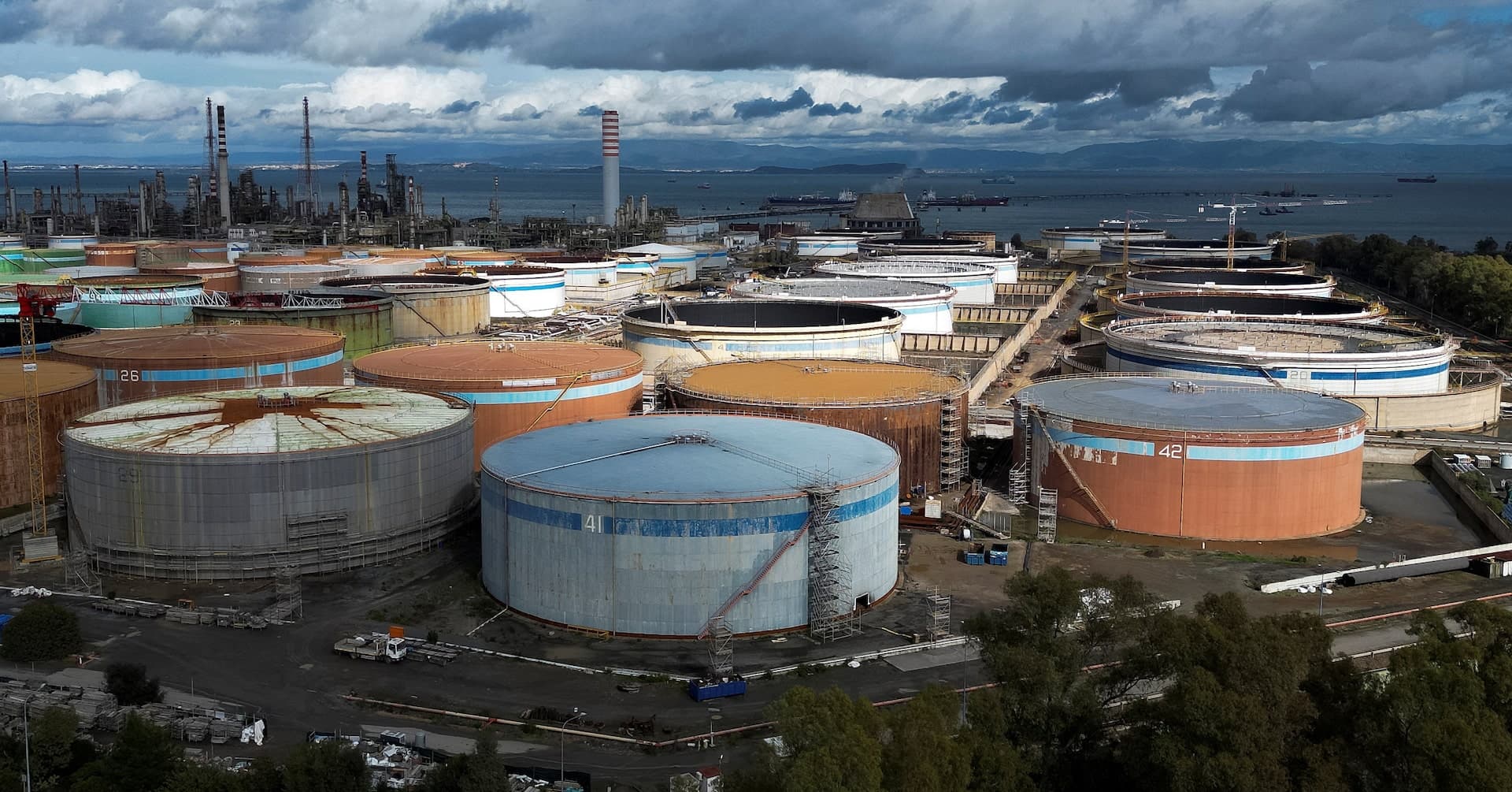 European oil refining margins turn negative, bucking global trend | Reuters