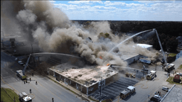 Working structure fire reported near N. Marine Blvd. in Jacksonville