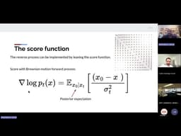 Luca Ambrogioni - Physics and information theory of generative diffusion