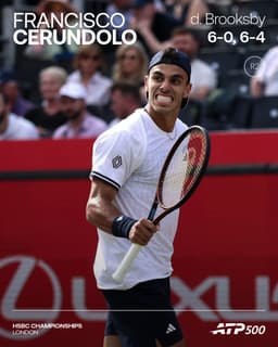@atptour: QF bound in London 🤩

@FranCerundolo | @QueensTennis | #HSBCChampionships https://t.co/QFXUxgoLGo