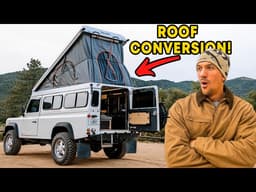 I Turned my Imported Defender into the ULTIMATE Overland Camper & Tested it!