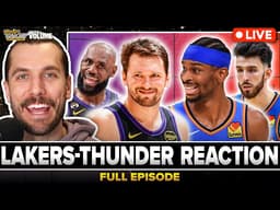 LAKERS-THUNDER REACTION: Luka, LeBron & Lakers battle SGA, Chet & Thunder in KEY West matchup | NBA