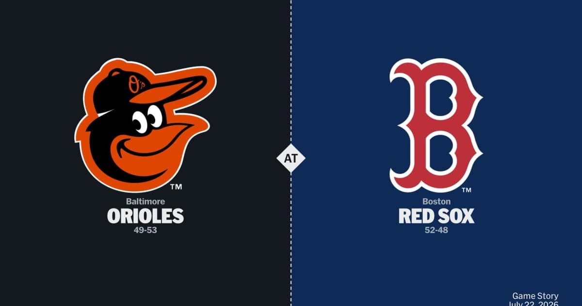 Baltimore Orioles at Boston Red Sox Game Story, Scores ...
