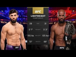 Arman Tsarukyan vs Demetrious Johnson Full Fight - UFC Fight Of The Night