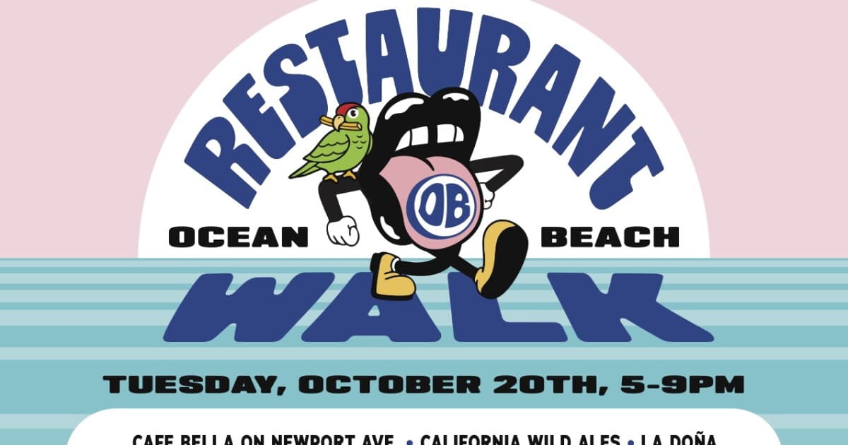 Ocean Beach Restaurant Walk 2026 | TheFinestSD